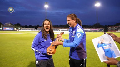 Dressing Room BTS | Impact Fielder of the Series | England vs India ODI Series 2025