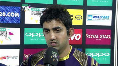 CLT20 2014 M21: KKR vs HOB –   Presentation