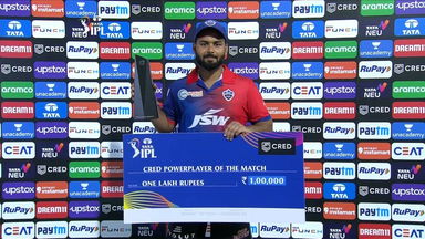 M45: DC vs LSG – CRED Power Player of the Match – Rishabh Pant
