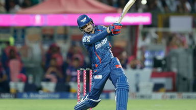 Samad Storm: Four sixes in the final over for a fiery 30*(10)
