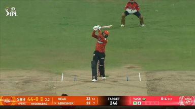 IPL 2025 M27: SRH vs PBKS - Abhishek Sharma Six
