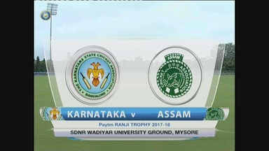 Ranji Trophy 2017-18: Karnataka  vs Assam - Day 1 Highlights