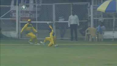 Swapnil Gugale's stunning catch