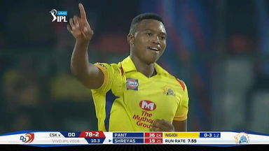 Ngidi's pace too hot to handle for Shreyas