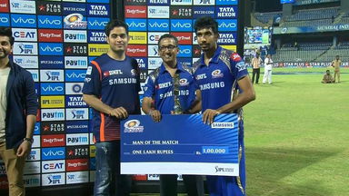 M50: MI vs KXIP – Man of the Match – Jasprit Bumrah