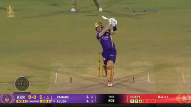 IPL 2026 M57: RCB vs KKR - Finn Allen Six