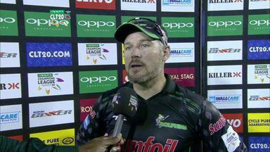 CLT20 2014 M4: DOL vs PER  –   Interview – Morne van Wyk