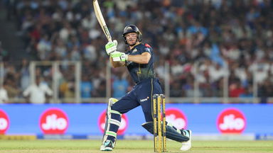 Served in style! The trademark Jos Buttler scoop