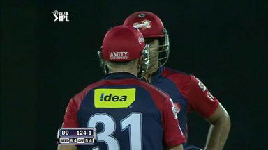 Match 55 DC vs DD – Warner's 4th Six