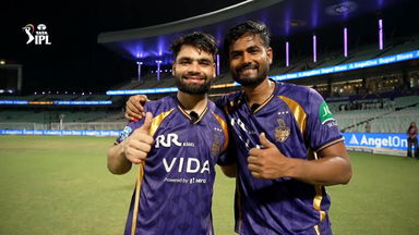 Knights Rinku Singh & Anukul Roy to the rescue