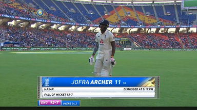 IND vs ENG 2021, 3rd Test, Day 1: Jofra Archer Wicket