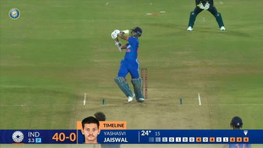 IND vs AUS 2023-24, 2ND T20I: Yashasvi Jaiswal Six