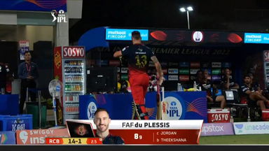 M22: CSK vs RCB – Faf Du Plessis Wicket