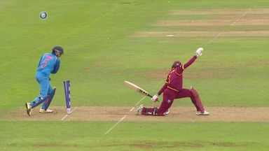 WWC 2017: WI vs IND - Sushma Verma livewire behind the stumps