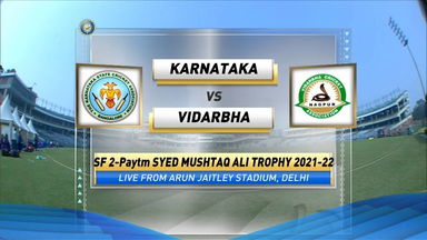 Syed Mushtaq Ali Trophy 2021-22 SF2, Karnataka vs Vidarbha: Match Highlights