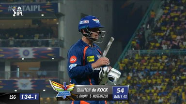 M34: LSG vs CSK – Quinton De Kock Wicket