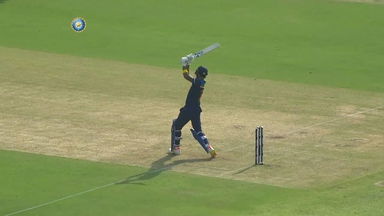 IND vs ENG 2021, 2nd ODI : KL Rahul Six