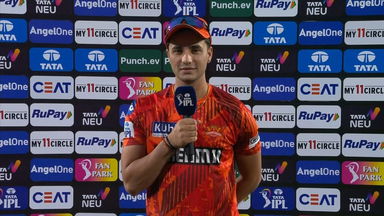 M57: SRH vs LSG – Abhishek Sharma Interview