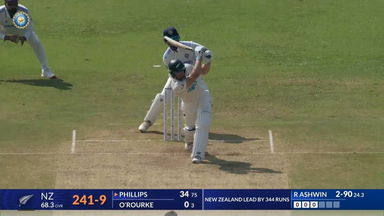IND vs NZ 2024, 2nd Test: Glenn Phillips Six