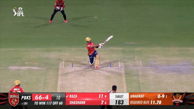 M23: PBKS vs SRH – Sikandar Raza Six