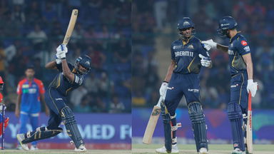 What a way to get to 100! Sudharsan's milestone moment