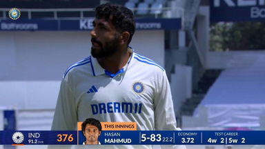 IND vs BAN 2024, 1ST Test: Jasprit Bumrah Wicket