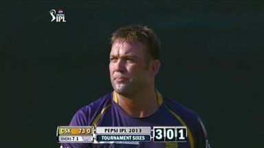 M38: CSK vs KKR – Michael Hussey Six