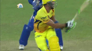 M13: CSK vs MI –  Francois du Plessis Wicket