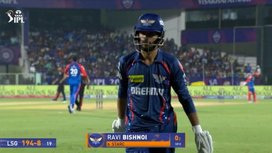 IPL 2025 M04: DC vs LSG - Ravi Bishnoi Wicket