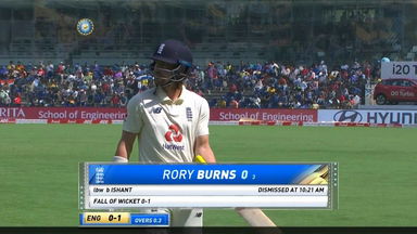 IND vs ENG 2021, 2nd Test, Day 2: Rory Burns Wicket
