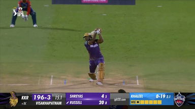 M16: DC vs KKR – Andre Russell Six