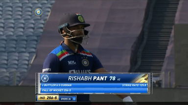 IND vs ENG 2021, 3RD ODI : Rishabh Pant Wicket