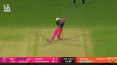 IPL 2026 Eliminator: SRH vs RR - Vaibhav Sooryavanshi Six