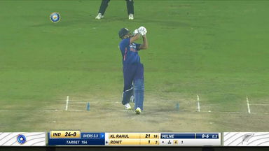 IND vs NZ 2021, 2ND T20I : Rohit Sharma Six