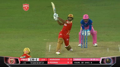 M32: PBKS vs RR – Nicholas Pooran Six
