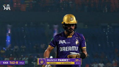 IPL 2025 M68: SRH vs KKR - Manish Pandey Wicket