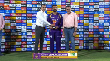 IPL 2026 M45: SRH vs KKR - Player of the Match - Varun Chakaravarthy