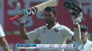 IND vs AUS 2017 - 3rd Test : Day 3 Highlights