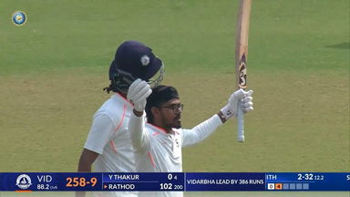 Ranji Trophy 2025 QF2, Vidarbha vs Tamil Nadu: Yash Rathod delights with superb knock of 112(213)