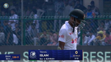 IND vs BAN 2024, 2ND Test: Taijul Islam Wicket
