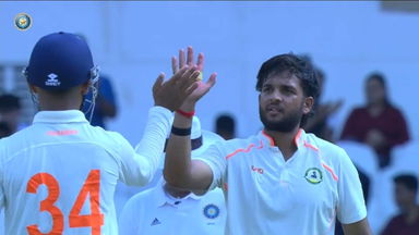 Z R Irani Cup 2025 Final, Vidarbha vs Rest of India: Rest of India 1st Innings Fall of Wickets