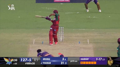 M28: KKR vs LSG – Nicholas Pooran Six