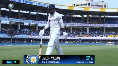 IND vs  AUS 2023, 3RD Test: Umesh Yadav Wicket