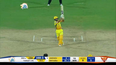 M41: CSK vs SRH – Kedar Jadhav Six