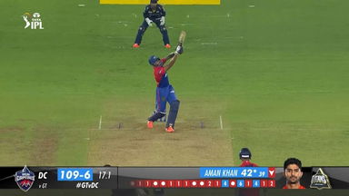 M44: GT vs DC – Aman Khan Six