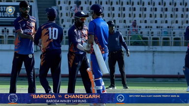 Vijay Hazare Trophy 2025-26, Baroda vs Chandigarh: Mahesh Pithiya shines with 3/34