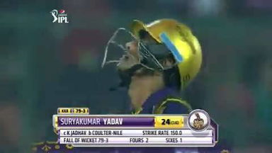 M17: DD vs KKR – Suryakumar Yadav Wicket