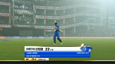 IND vs BAN 2019, 1st T20I: Shreyas Iyer Wicket
