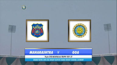 Syed Mushtaq Ali Trophy 2021-22, Maharashtra vs Goa: Match Highlights