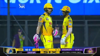 M15: KKR vs CSK  – Super Sixes